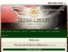 Tablet Screenshot of duvallandmoore.com